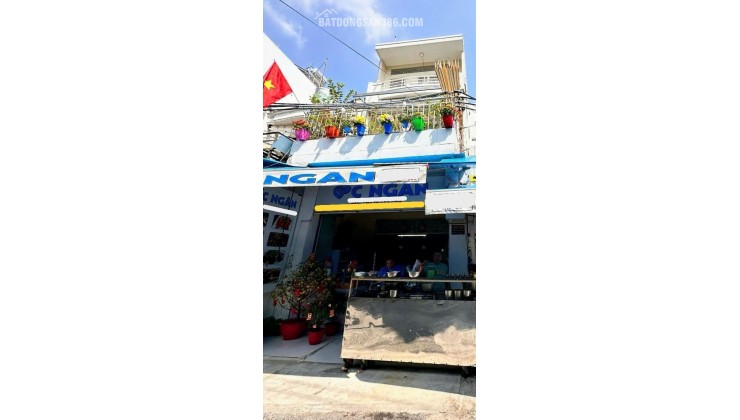  BÁN NHÀ 3 TẦNG MẶT TIỀN HẺM ĐƯỜNG TRẦN QUANG DIỆU, P.14, Q.3, TP HCM